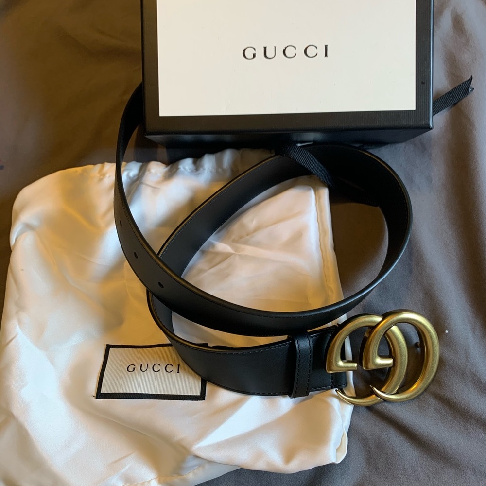 Black 100% authentic Gucci woman belt. *NO OFFERS*